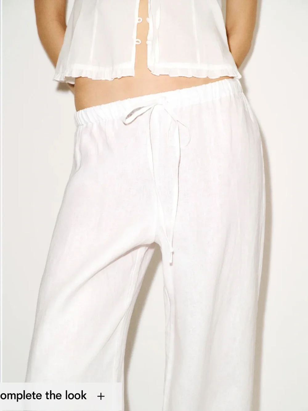 Reformation Olina Linen Pants …